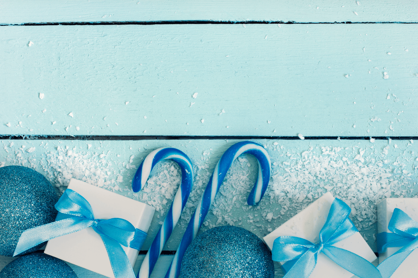 Blue Candy Canes